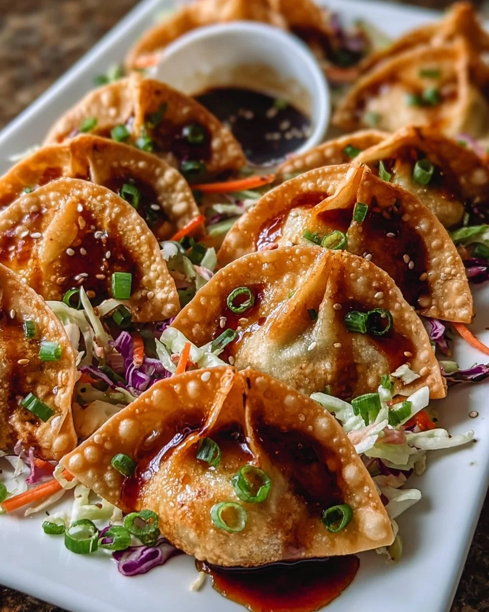 Chicken Wonton Tacos