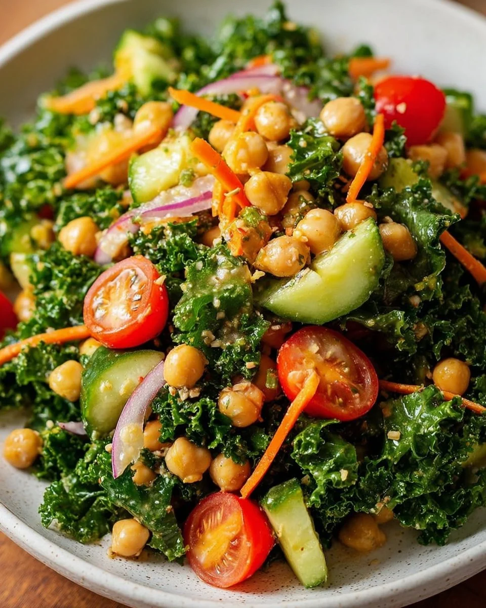 Kale and Chickpea Salad