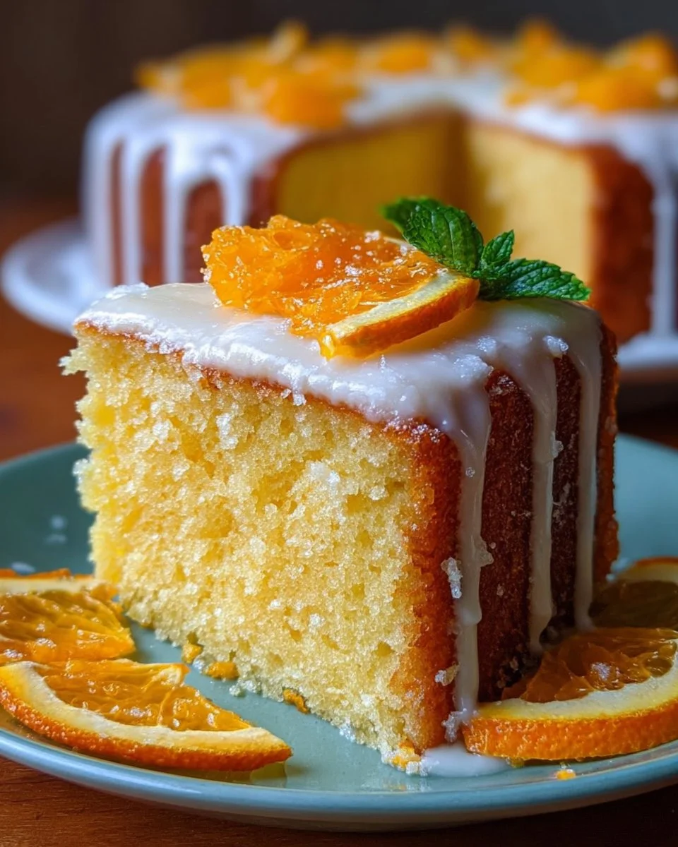 Orange Creamsicle Cake